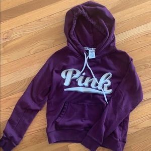 PINK Victoria’s Secret maroon hoodie